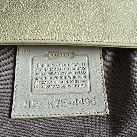 Rare & Vintage Coach Madison Cosmetic/Clutch Handbag/Bag ~ Made in Italy - Picture 10 of 10